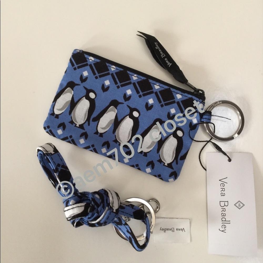NWT VERA BRADLEY ZIP ID SET